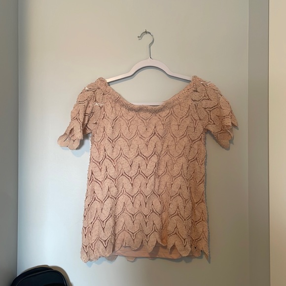 Off the shoulder dressy t shirt - Picture 1 of 3